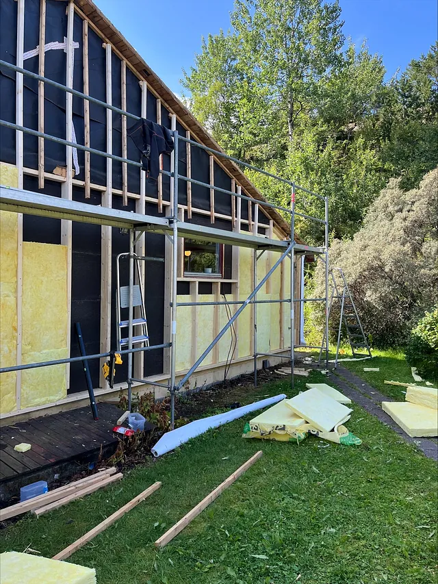 Totalrenovering av enebolig